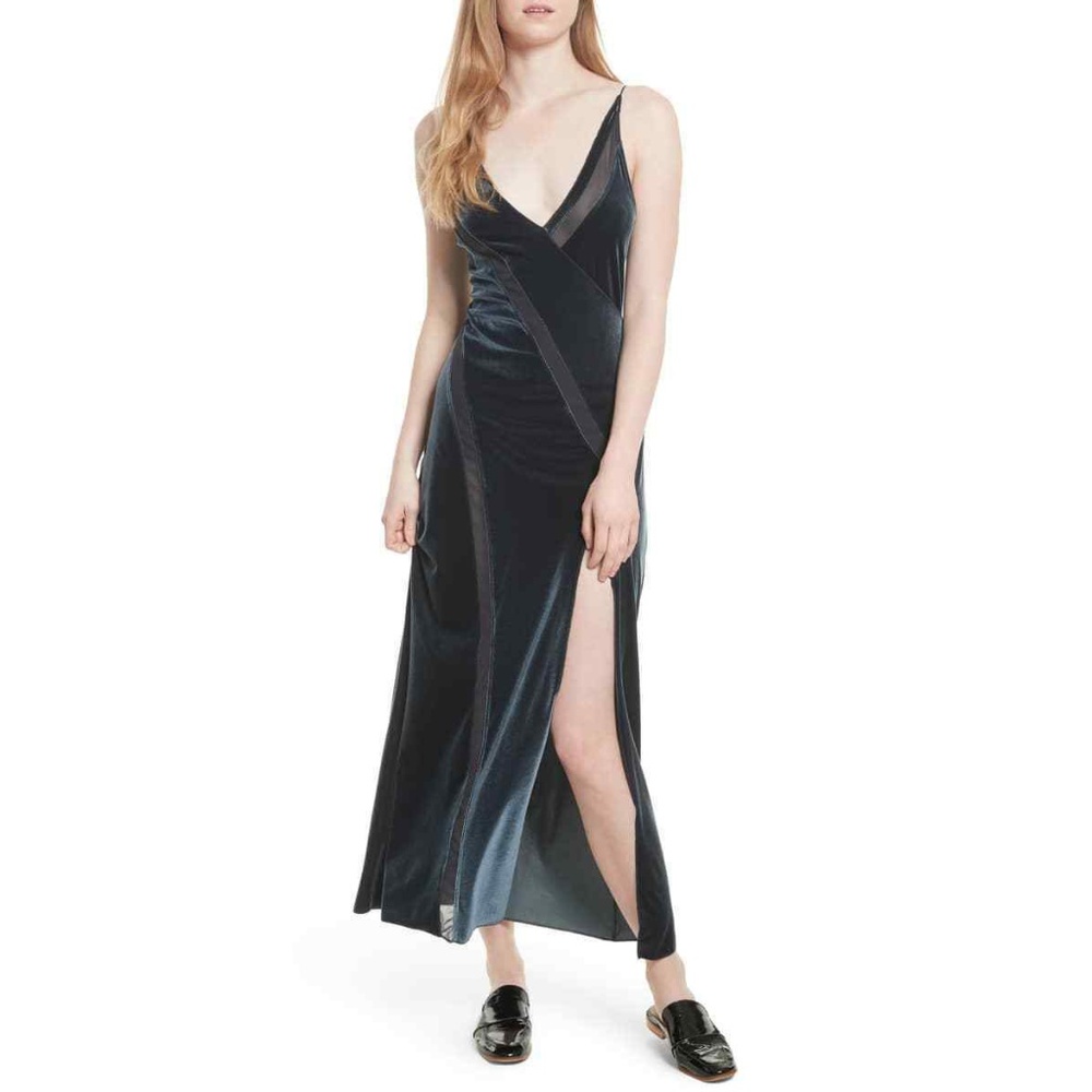 FreePeople Velvet Maxi Dress